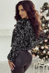 'Nora' Sequin Bomber Jacket - Celes Fashion